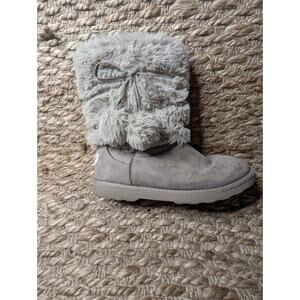 Makalu Kid's Girl's Boots Cozy Land Winter Boot Footwear Outdoor Grey Size 2